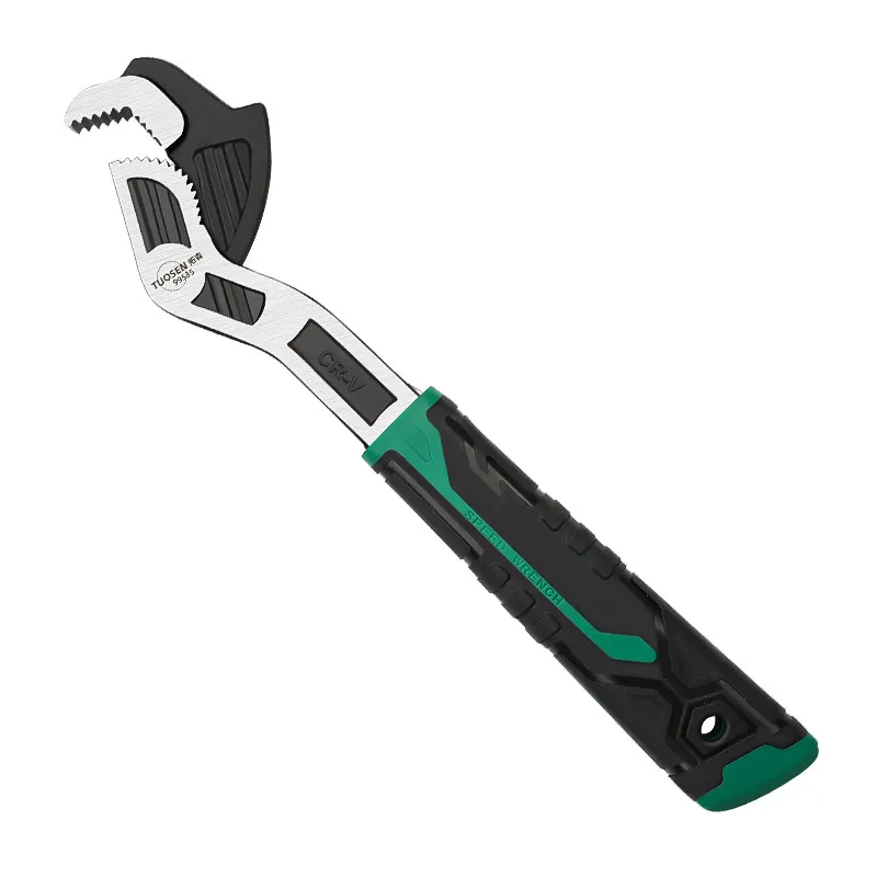 Universal Self-Adjusting Pipe Wrench – Multi-Function Quick Grip Plumbing Pliers, Auto-Locking Wrench for Nuts, Bolts & Pipes